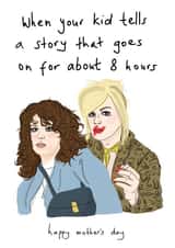 When your kid tells a story... created by The Secret Sausage 