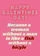 Galentines Day Feminist Card 1001 created by My Touch