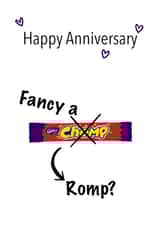 Have a rompin’ fantastic anniversary you sweet thing!  created by Maid by Kates