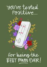 Lateral flow test Mothers Day Card created by Faye Finney