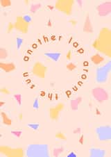 Another Lap Around the Sun Birthday Card created by CoconuTacha