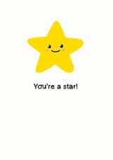 You're a star Card created by Bronte Laura Illustration