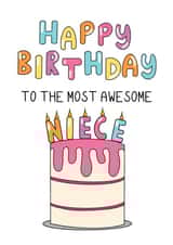 Happy birthday to an awesome niece created by Schnauzer Scribbles