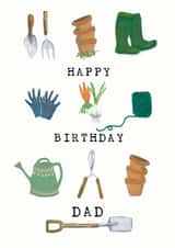 Happy Gardening Dad  created by Pink Pen Studio