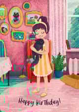 Purr purr Happy Birthday created by Atmosferna