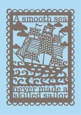 A Smooth Sea card  created by Pogofandango