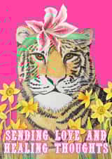 Get well soon Tiger created by Magenta Rose Designs