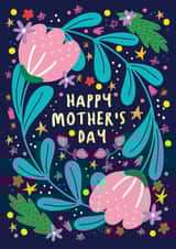Pretty Mothers Day Card - Mum - Happy Mother's Day created by NICHOLA COWDERY ILLUSTRATIONS