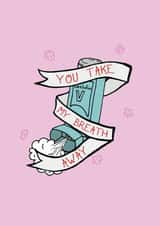 Asthma Inhaler Valentines Card created by Charlotte Rose
