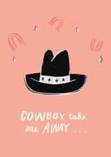 Chicks Cowboy Valentines card created by Ah Go On