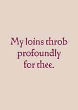 Funny And Rude Ye Olde Valentines Card 1001 created by Rowena 