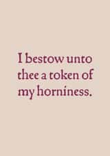 Funny And Rude Ye Olde Valentines Card 1003 created by Rowena 