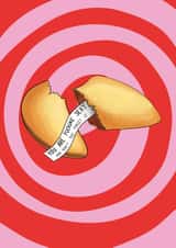 Fortune Cookie Valentines Card created by Charlotte Rose