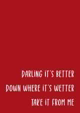 Naughty Valentine's day card created by Petals and Letters