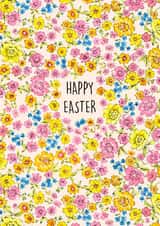 Happy Easter card created by Poppy & Mabel 