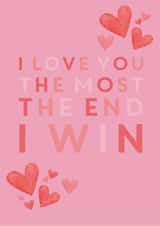 Love You The Most. The End created by Betsy Benn