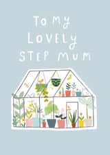 Step mum gardening card created by Sally Payne Design