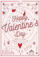 Happy Valentine's Day Card created by Made At The Parade Co.