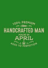 Handcrafted Man - April created by Duke & Sons