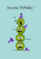 Ha-pea Birthday! created by Sarah L Dyson Designs