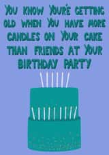 Getting Old Birthday Card created by Jessica Thomas