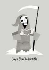Love You to Death created by Madden Illustration