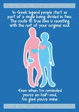 Half Soul Love card created by Adam Frost