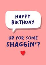 Happy Birthday Shaggin' Card created by Norm & Then