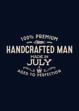 Handcrafted Man - July created by Duke & Sons