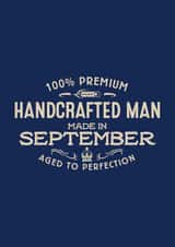 Handcrafted Man - September created by Duke & Sons