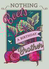 Nothing Beets a Birthday Brother created by Angie Spurgeon