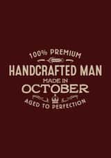 Handcrafted Man - October created by Duke & Sons