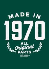 Made In - 1970 created by Duke & Sons