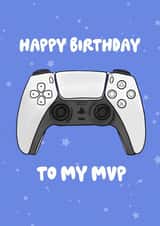Happy Birthday to my MVP gaming birthday card created by Cake For Breakfast