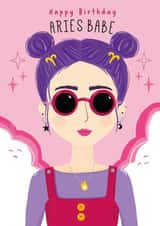 Aries Birthday Babe created by Little Stringers
