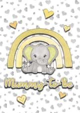 Mummy To Be, Baby Gender Unknown, Congratulations Card created by Vivid Variations