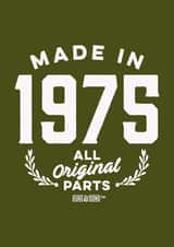 Made In - 1975 created by Duke & Sons