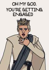 Oh My God, You’re getting engaged created by This Crafty Couple