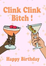 Martinis Birthday Card created by Emily Nash