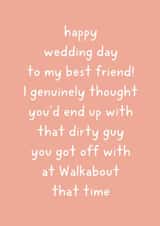 Best Friend is getting married - Wedding Card created by Pickled Prints