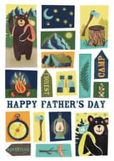Camping Adventure Father's day Card created by Claire Holliday Studio