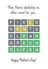 "There's No Other Word For You" Word Game Inspired Mother's Day Card! created by Sophie Lark