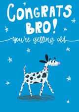 Funny congratulation card created by Diana Malinovskaya