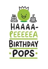Haaaa-Peeeeea Birthday Pops created by Conor Rawson
