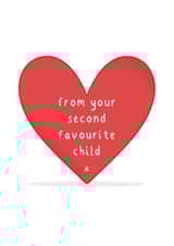 give the gift of guilt with this funny card for all parents created by Bryony at SQUISHO