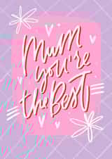 Mother's Day Card for the Best Mum created by Maria Minaeva