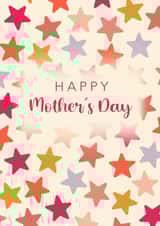 Star mother’s day card created by Jo Harwood