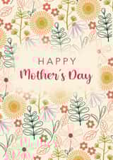 Floral Mother’s Day card created by Jo Harwood