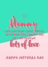 Bereaved Mothers Day Card / Baby Loss / Miscarriage created by The Infertile Mum @mummataralouise