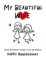 Wives Anniversary created by Rosewood Design